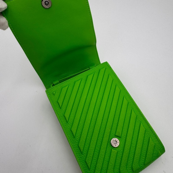 BALENCIAGA Car Flap Bag Green - Picture 7 of 10